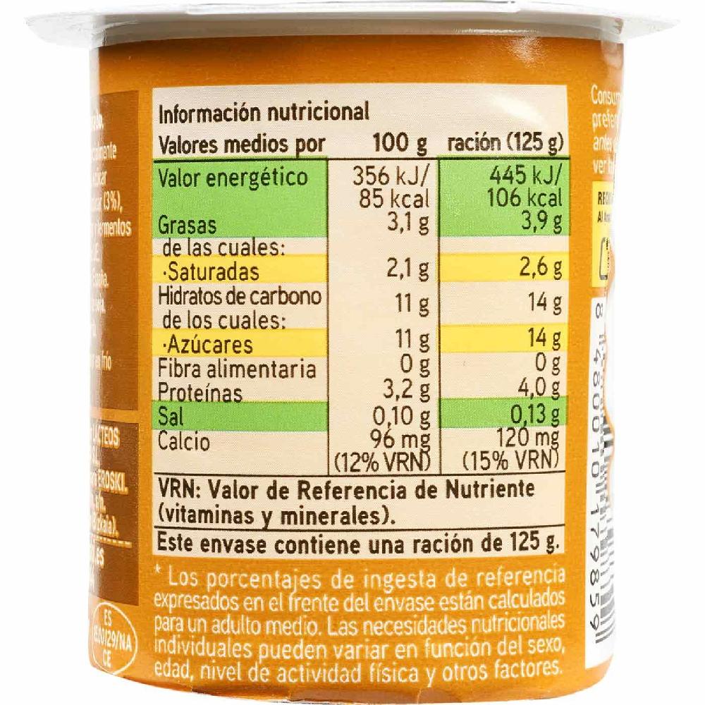 Eroski Yogur Natural Con Azúcar De Caña EROSKI Pack 4x125 G