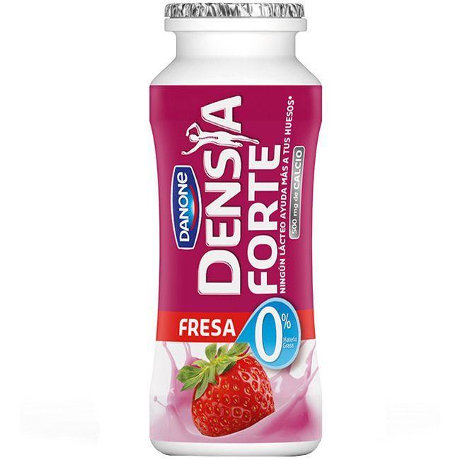 Eroski Yogur Sabor Fresa 0% DENSIA Forte Pack 4x100 G