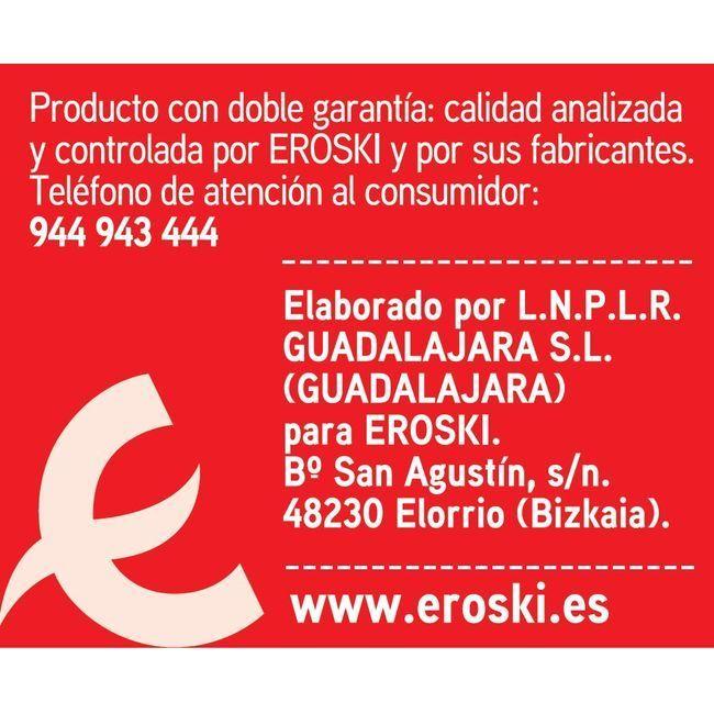 Eroski Yogur Sabor Fresa-limón-coc-maced.EROSKI Basic Pack 12x125g