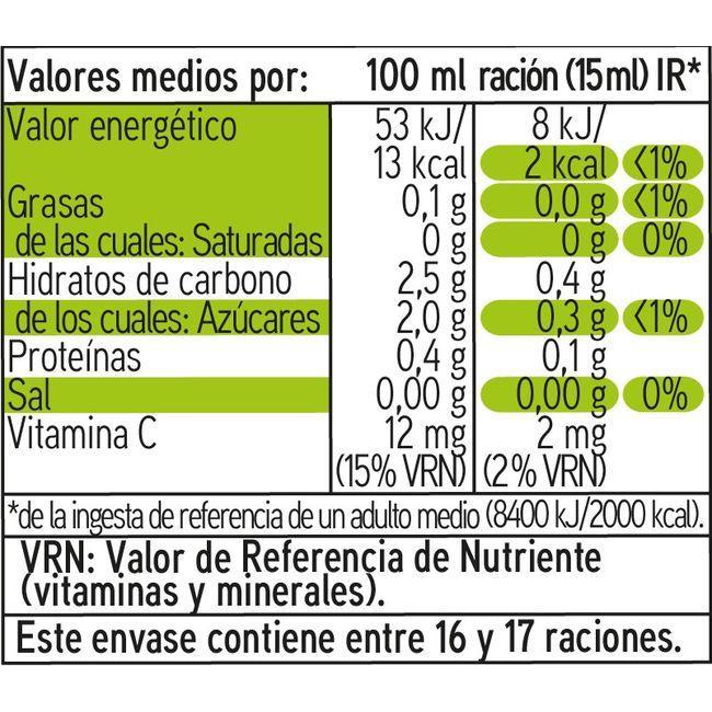 Eroski Zumo De Limón Exprimido EROSKI Botella 250 Ml