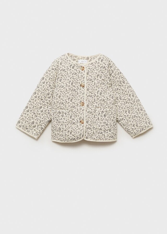 Mango Abrigo Acolchado