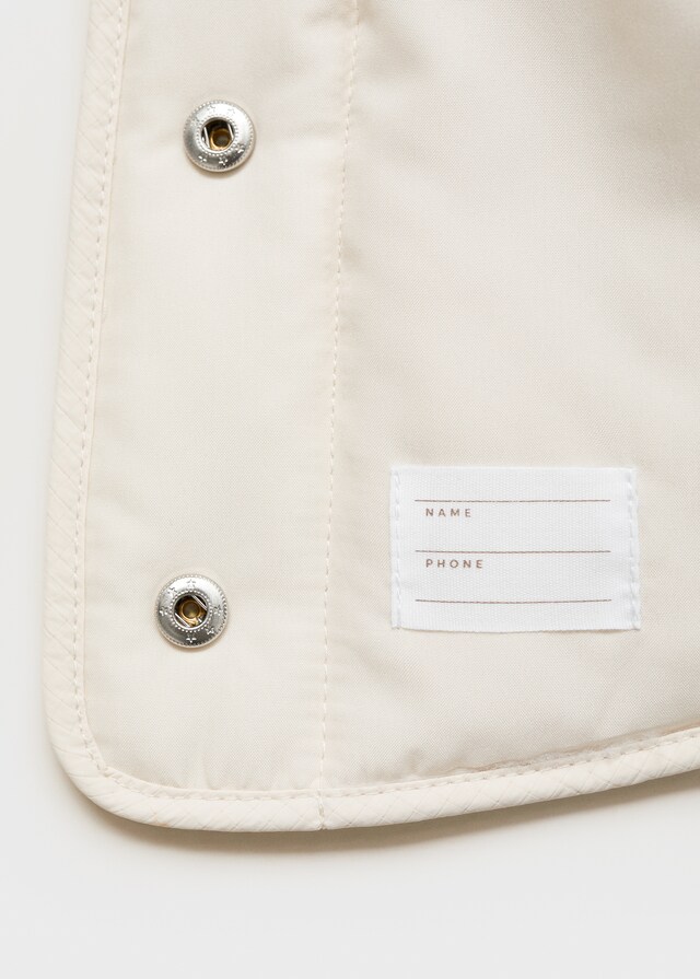 Mango Abrigo Acolchado