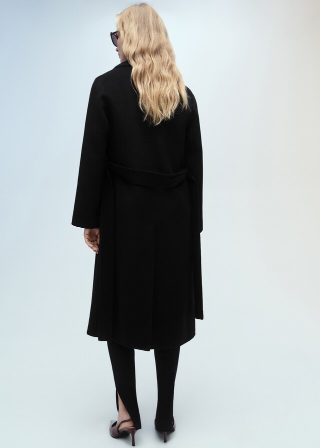 Mango Abrigo Handmade Cinturón