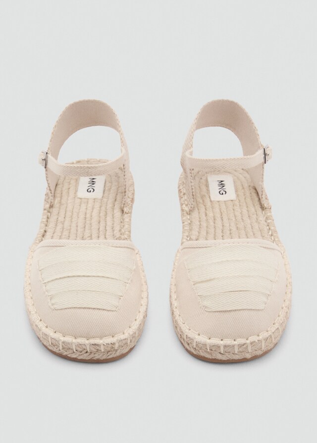 Mango Alpargata Cierre Hebilla