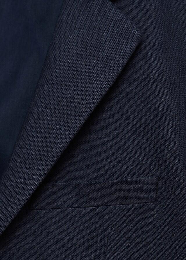 Mango Americana Lino Botones