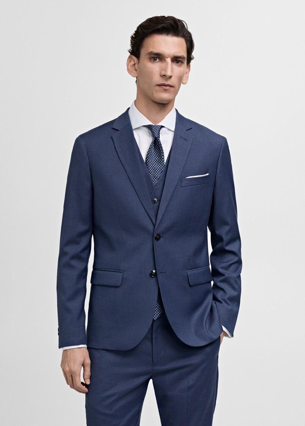 Mango Americana traje París super slim fit