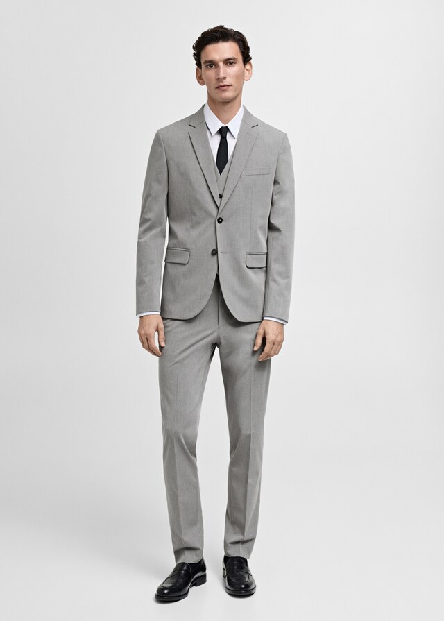 Mango Americana Traje París Super Slim Fit