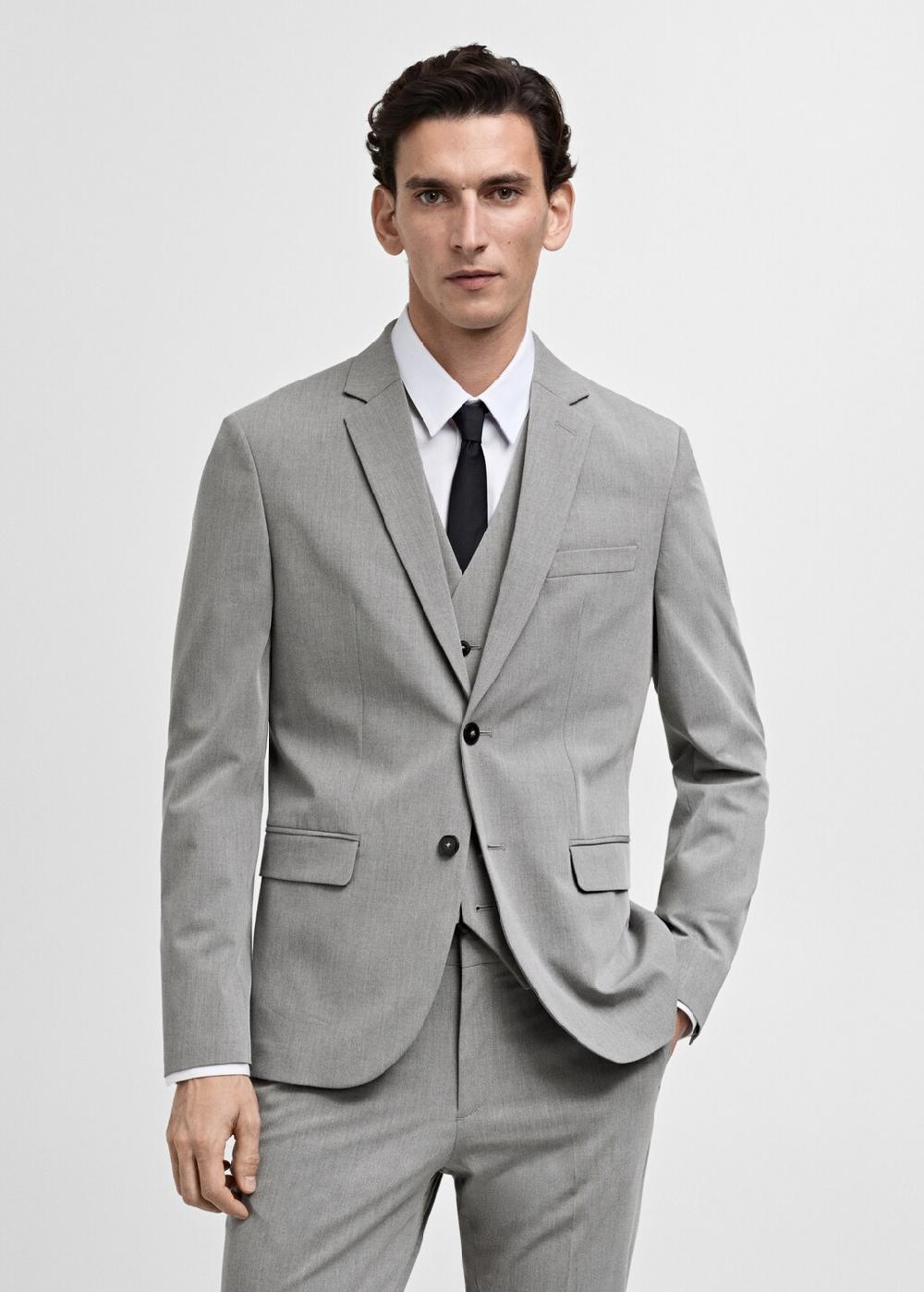 Mango Americana traje París super slim fit