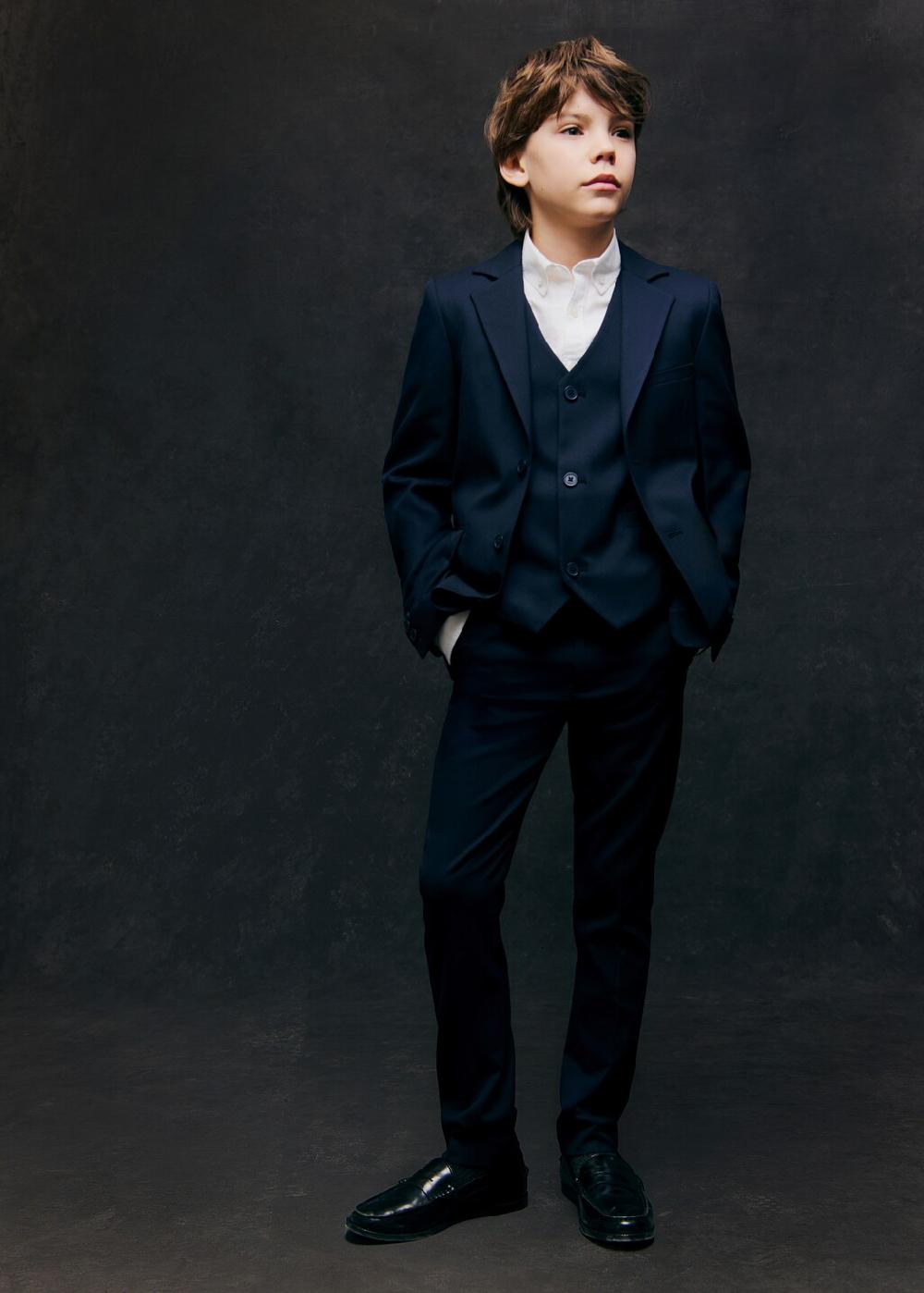 Mango Americana traje slim fit