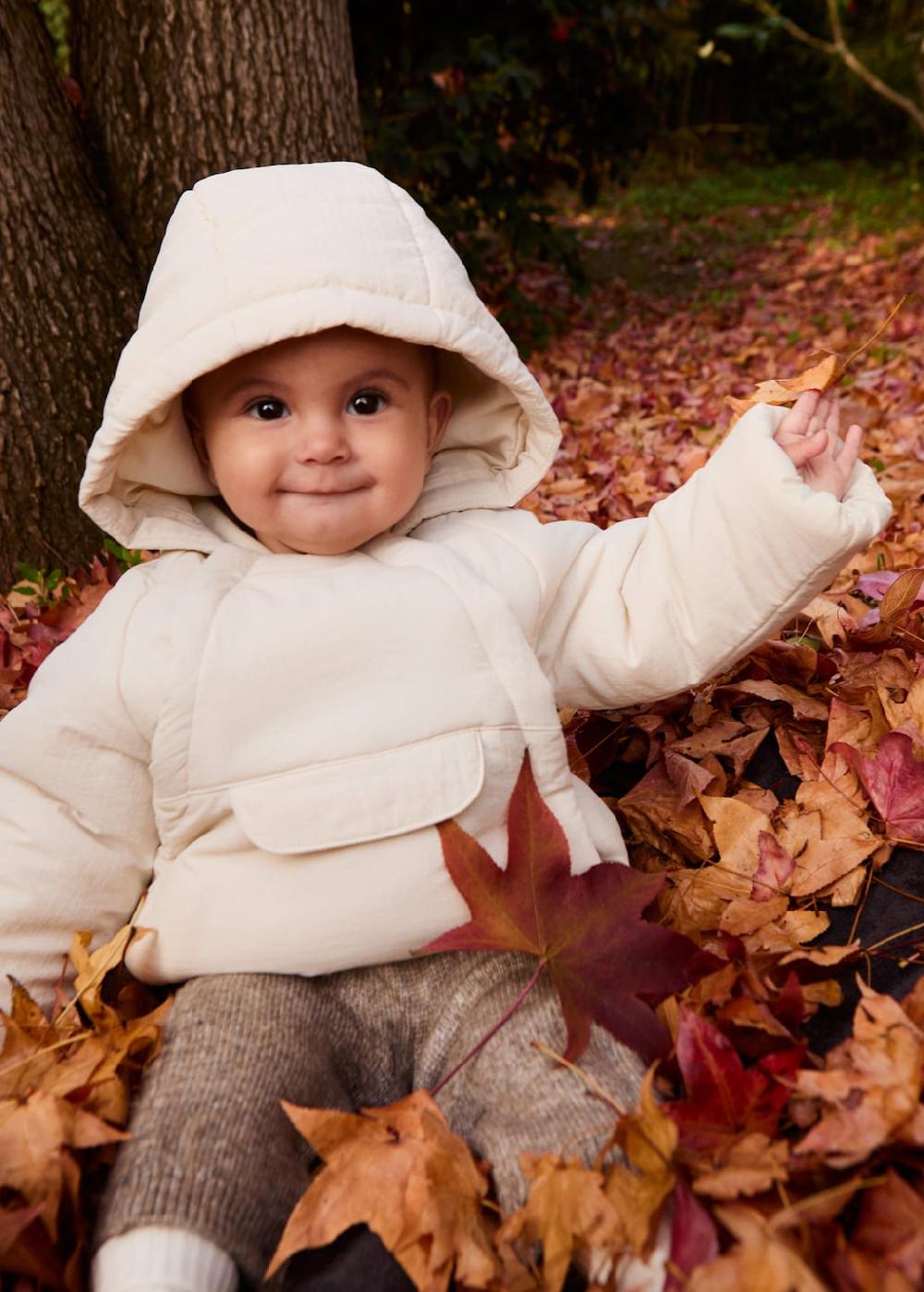 Mango Anorak acolchado bolsillo canguro