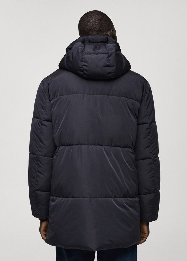 Mango Anorak Acolchado Capucha Water-repellent