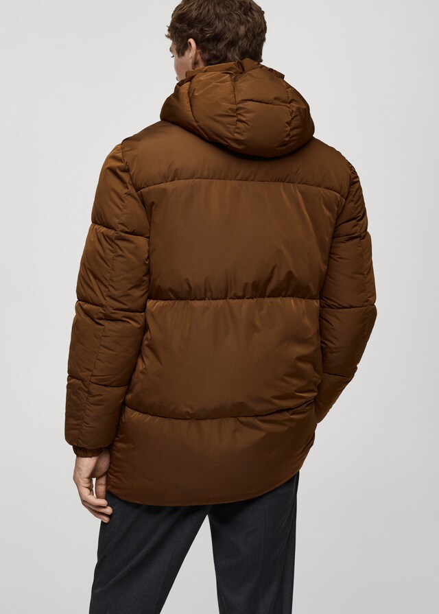 Mango Anorak Acolchado Capucha Water-repellent