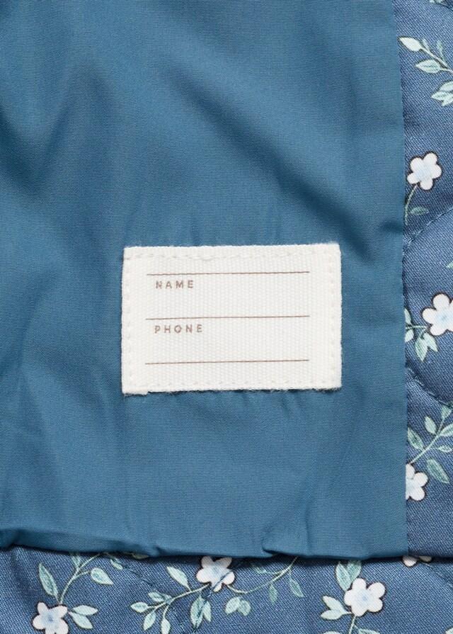 Mango Anorak Acolchado Estampado Floral