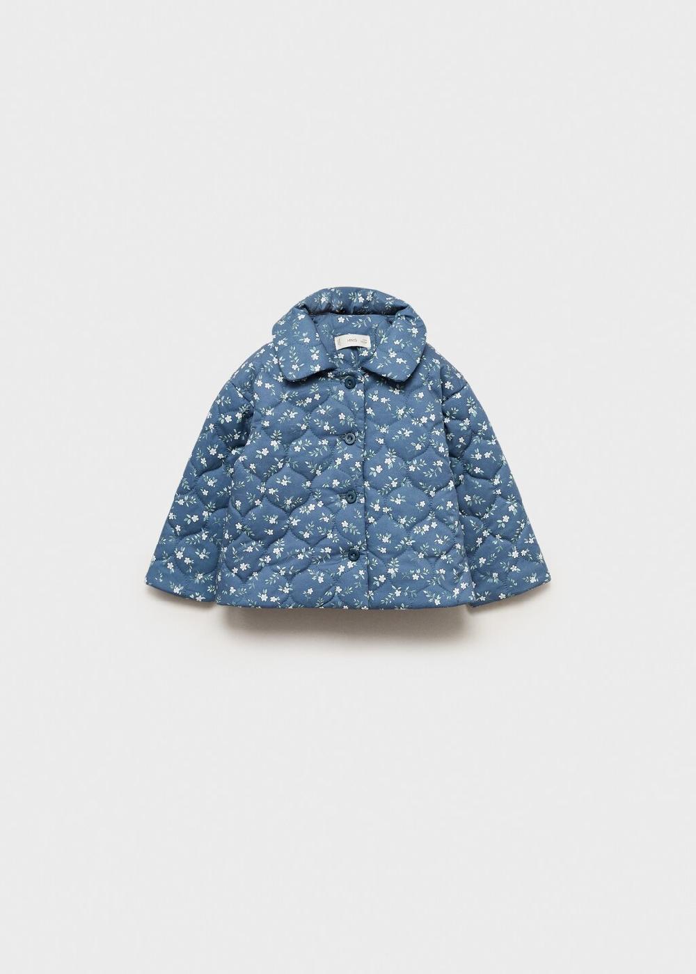 Mango Anorak acolchado estampado floral