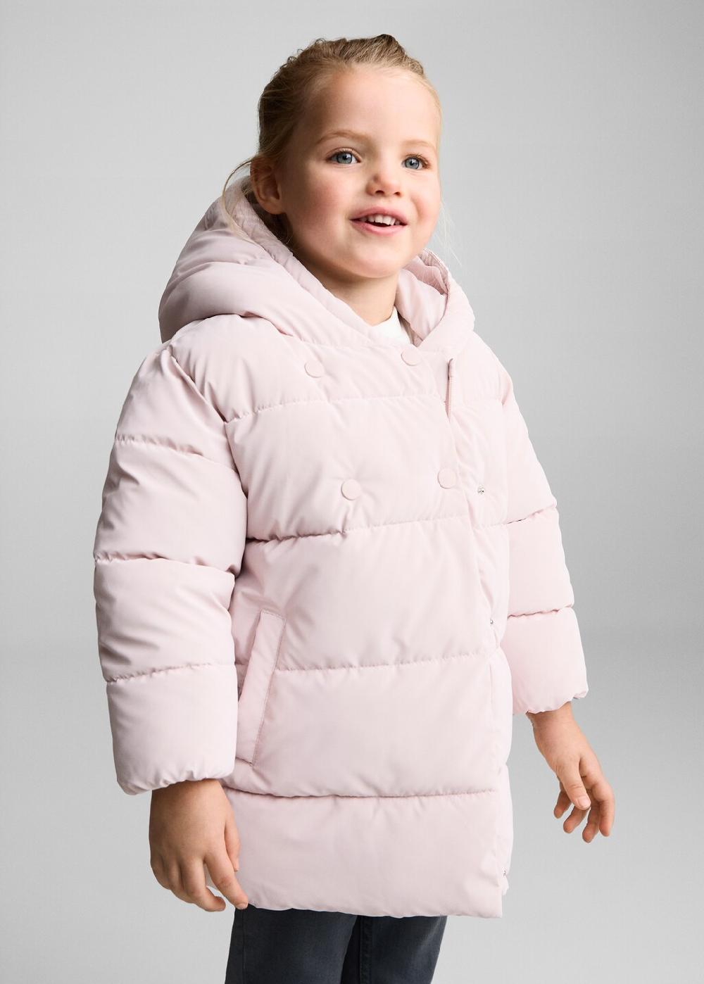 Mango Anorak acolchado interior borreguito