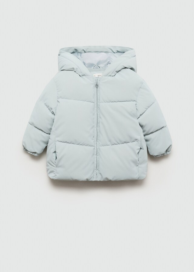 Mango Anorak Acolchado Interior Polar