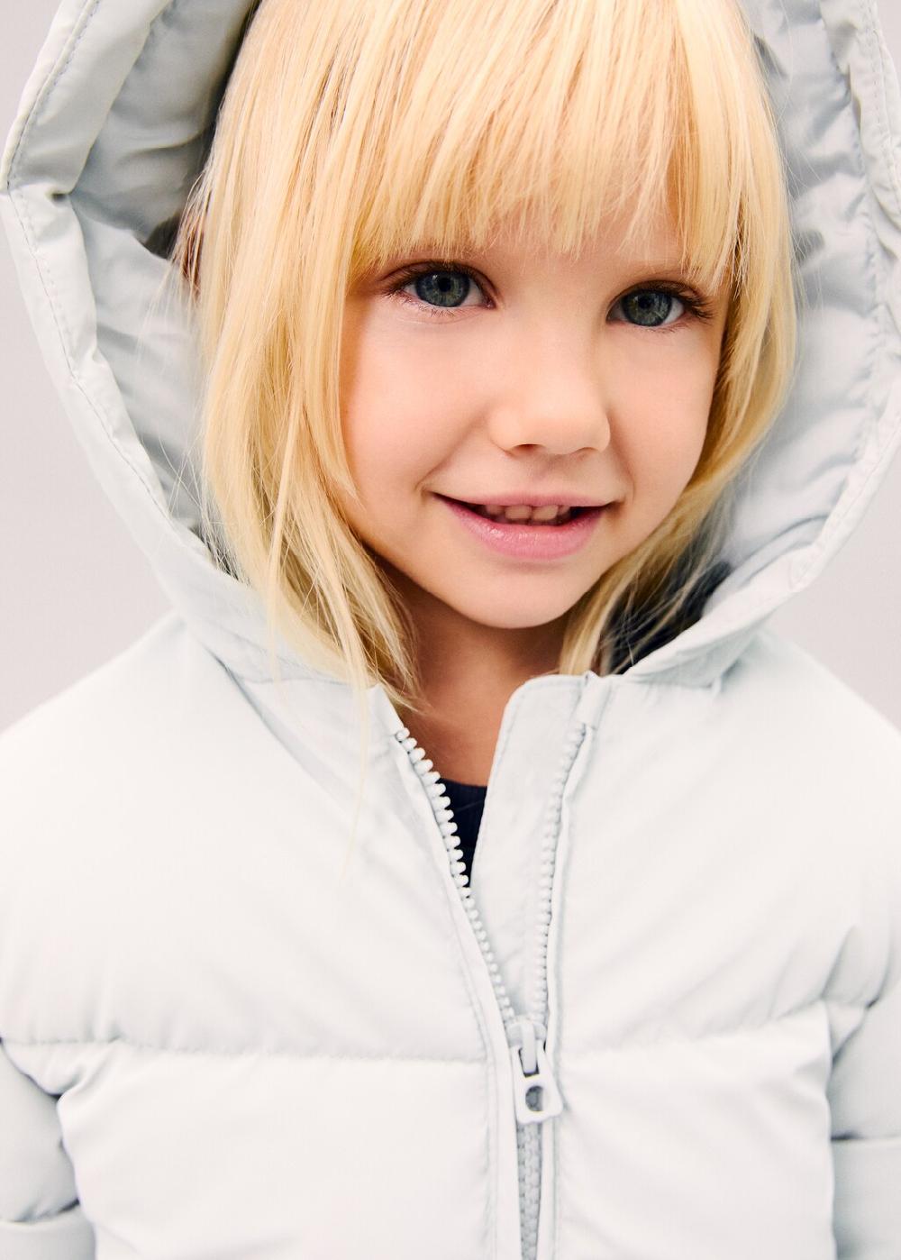 Mango Anorak acolchado interior polar