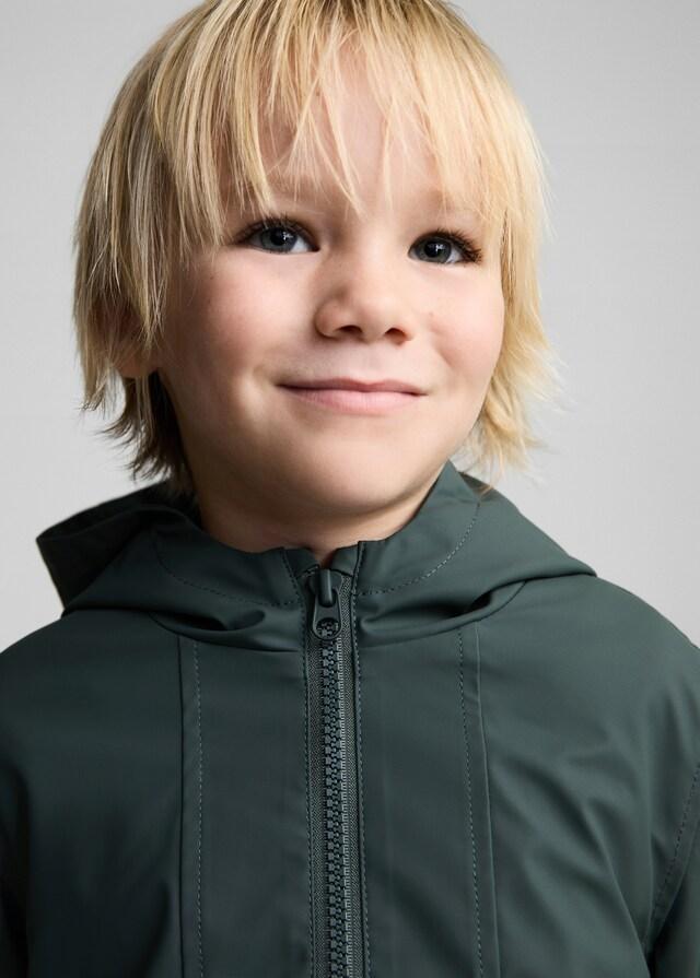 Mango Anorak Impermeable Capucha