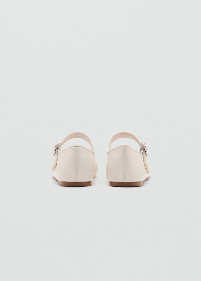 Mango Bailarina Punta Redonda Hebilla