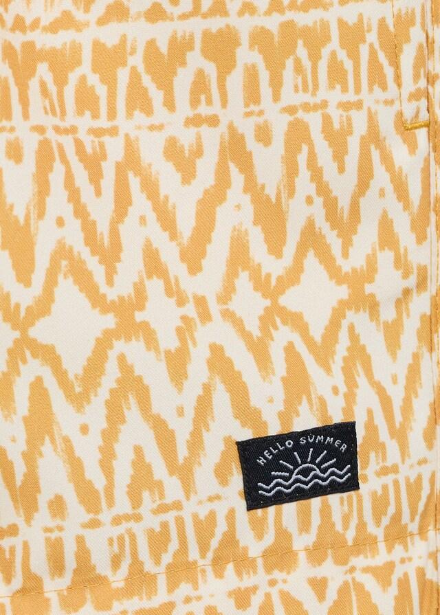 Mango Bañador Cordón Estampado