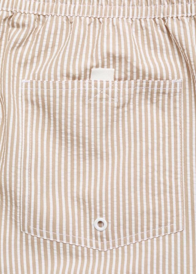 Mango Bañador Efecto Seersucker