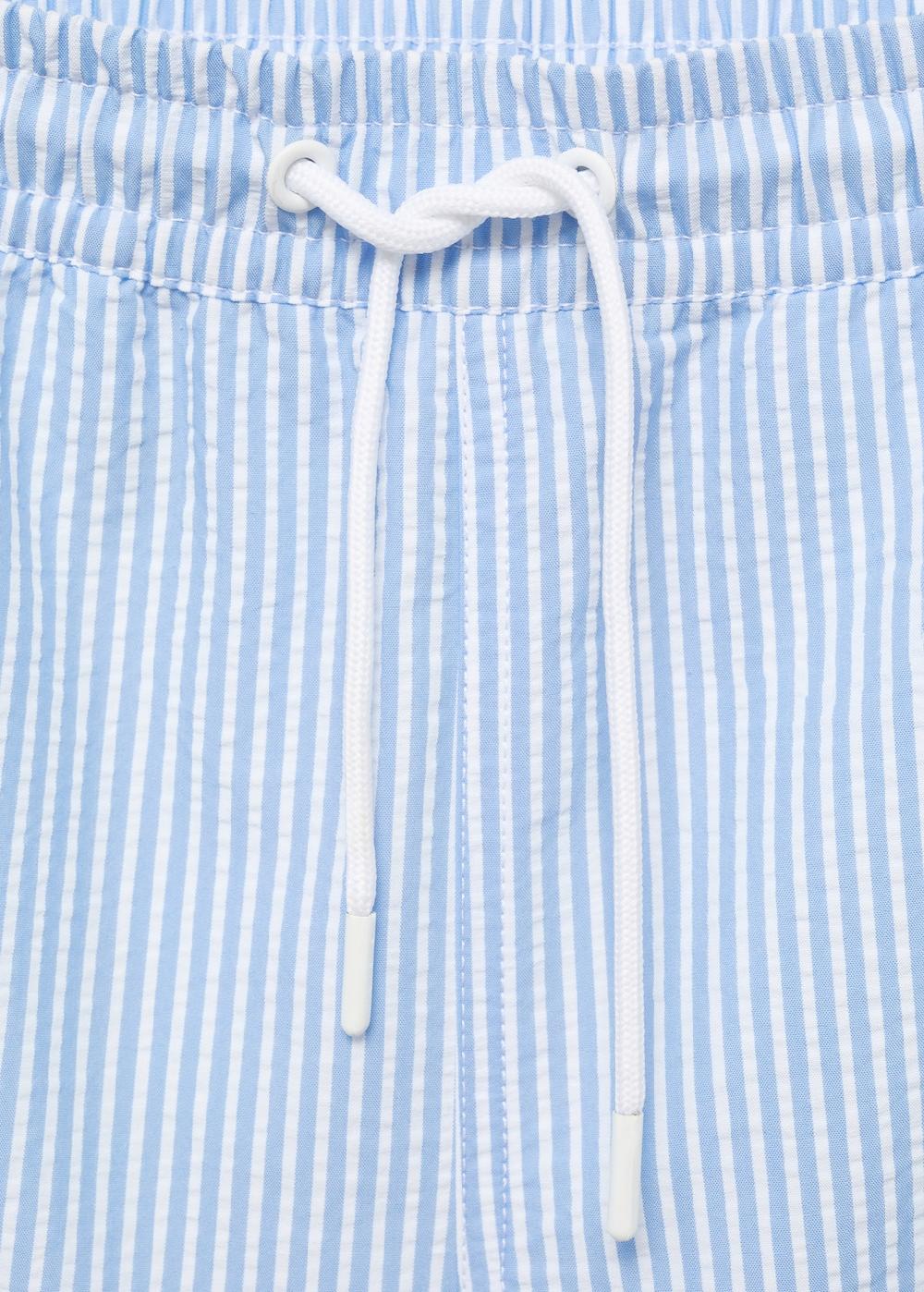 Mango Bañador efecto seersucker