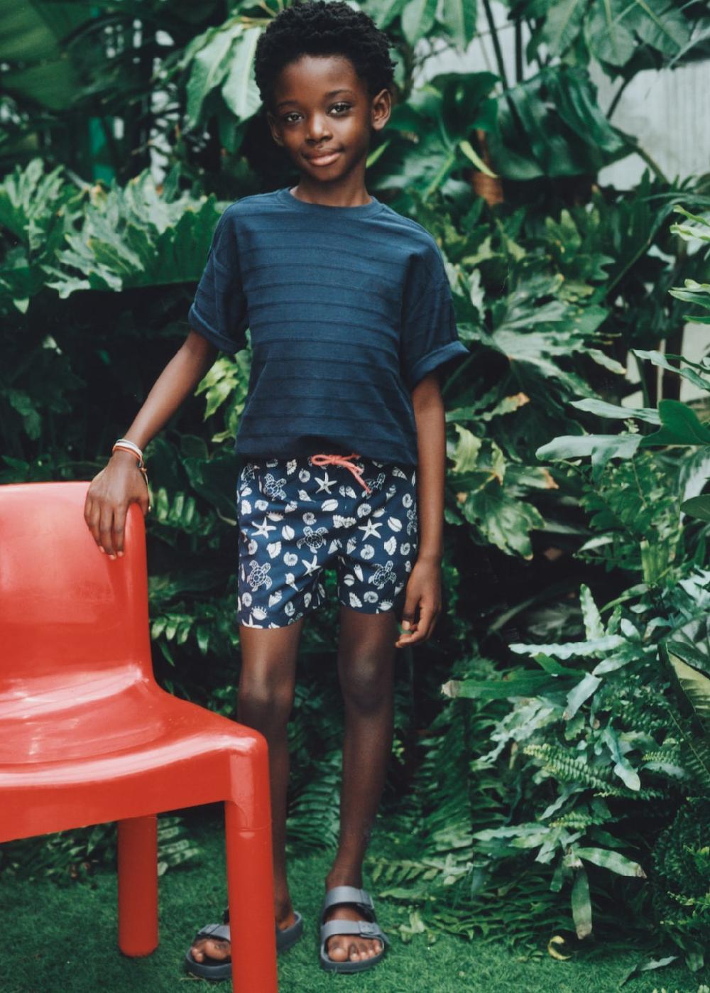 Mango Bañador estampado marino