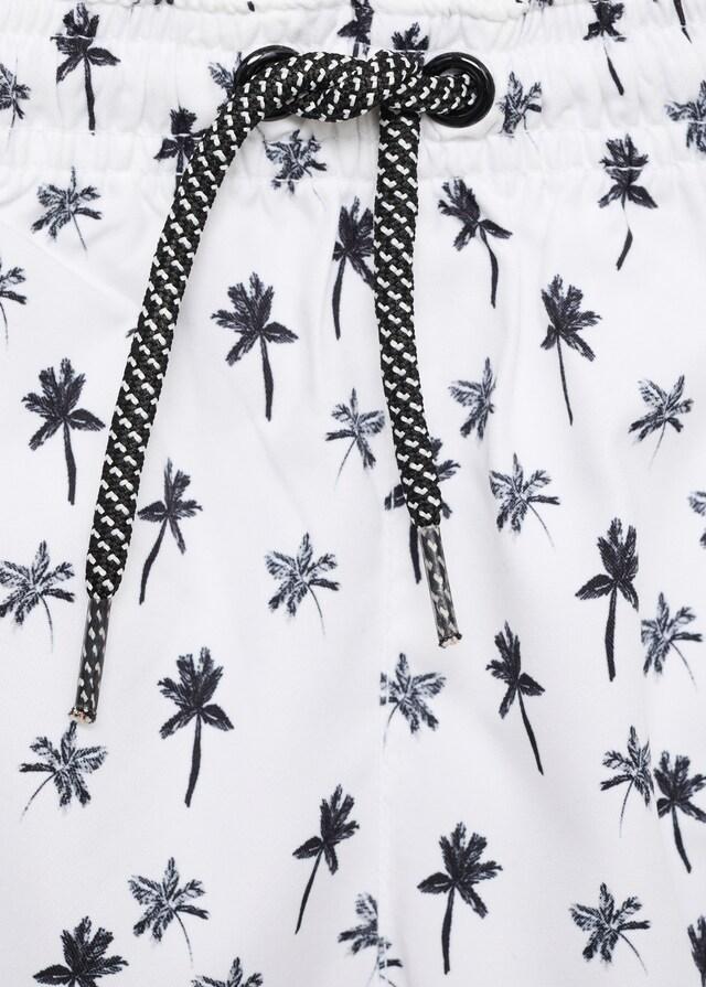 Mango Bañador Estampado Palmeras