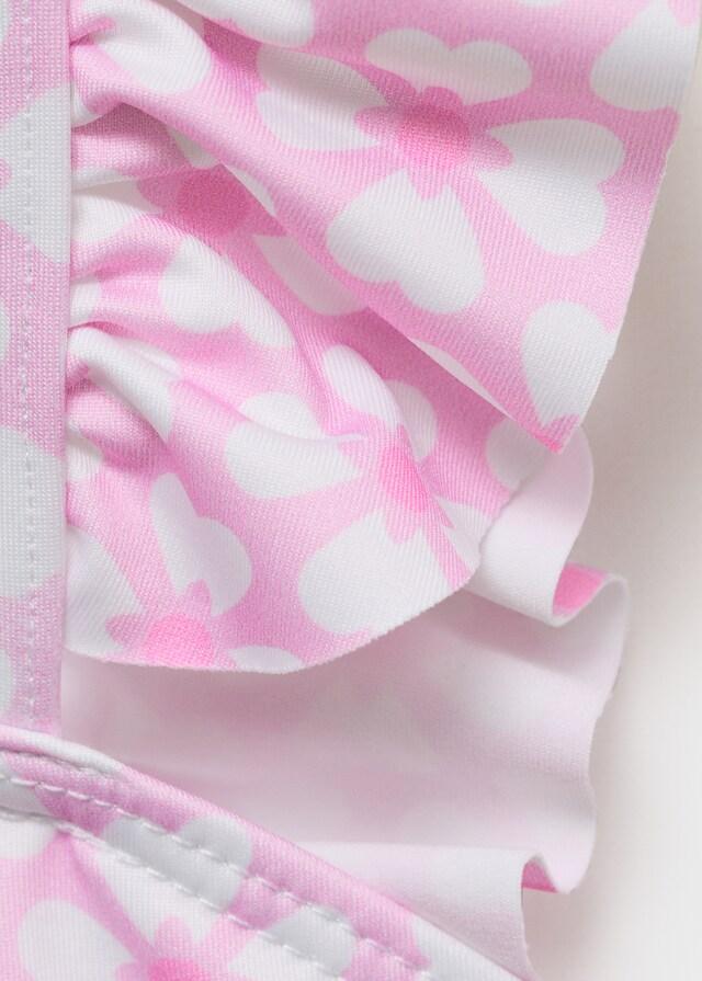 Mango Bañador Estampado Tirante Volantes