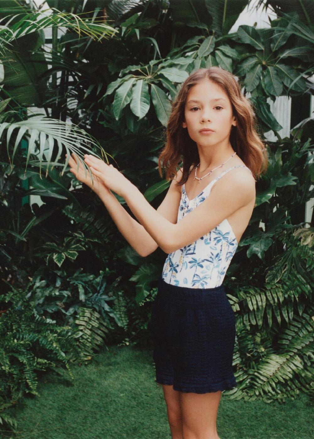 Mango Bañador estampado tropical