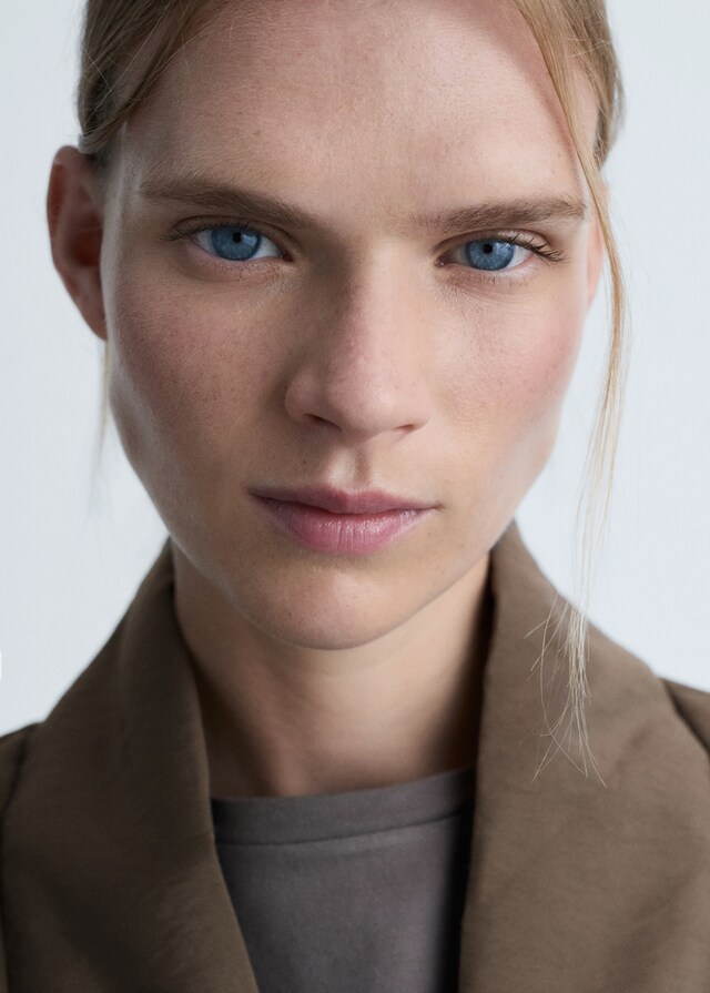 Mango Bata Acolchada Bolsillos