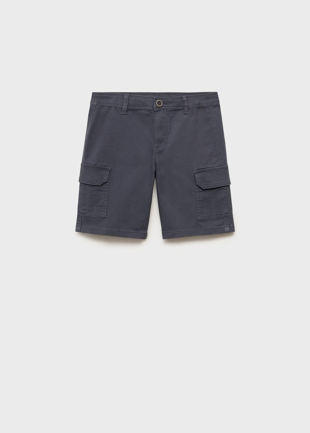 Mango Bermudas algodón cargo