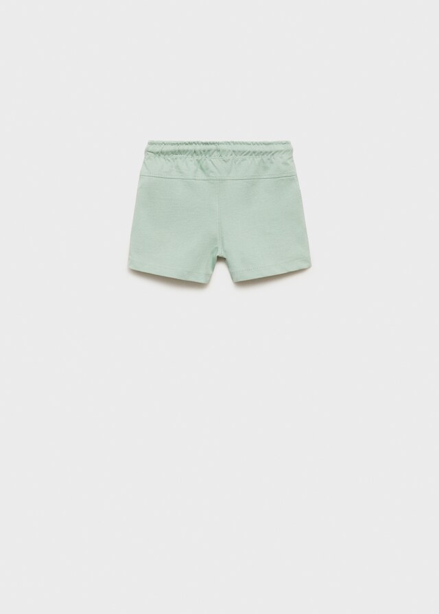 Mango Bermudas Algodón Cordón