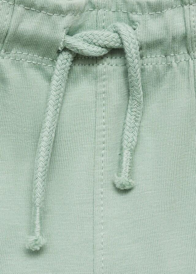 Mango Bermudas Algodón Cordón
