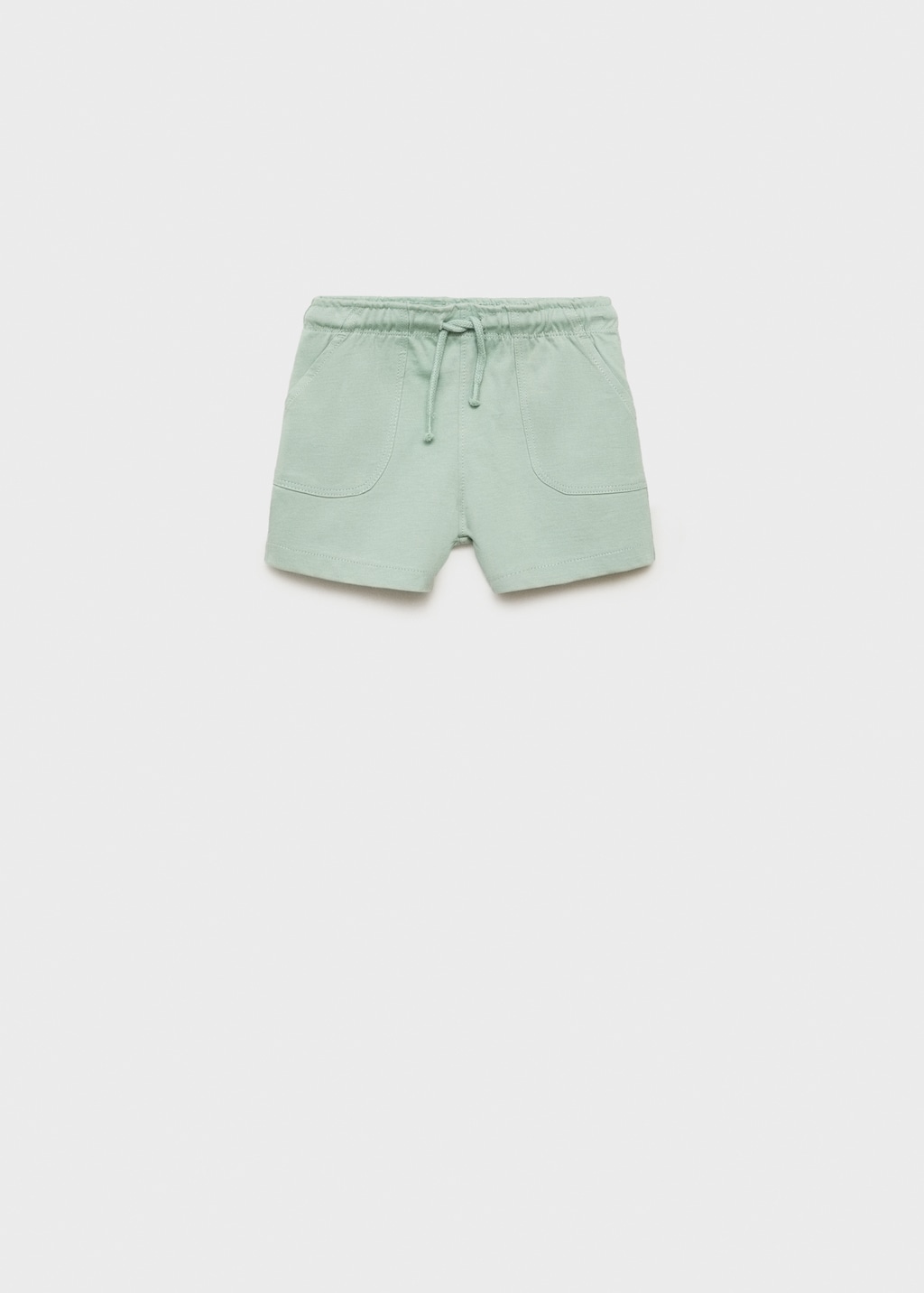 Mango Bermudas algodón cordón