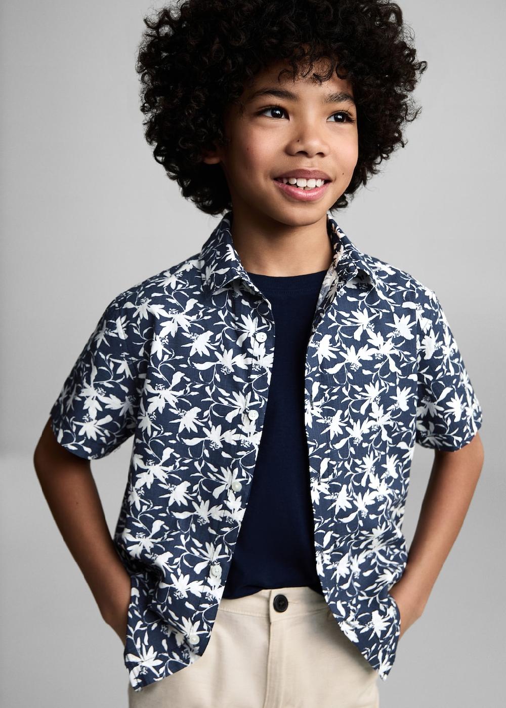 Mango Bermudas chino lino