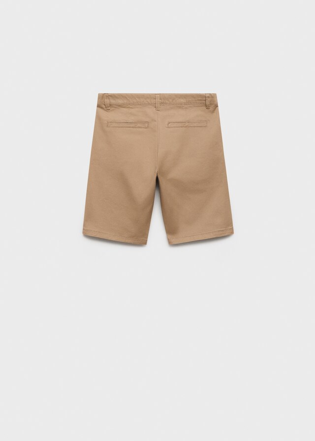 Mango Bermudas Estilo Chino Algodón