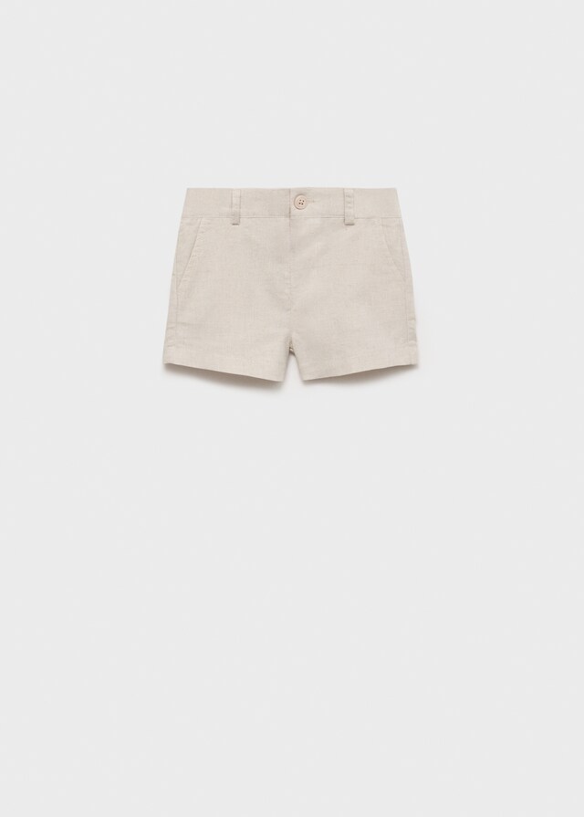 Mango Bermudas Lino