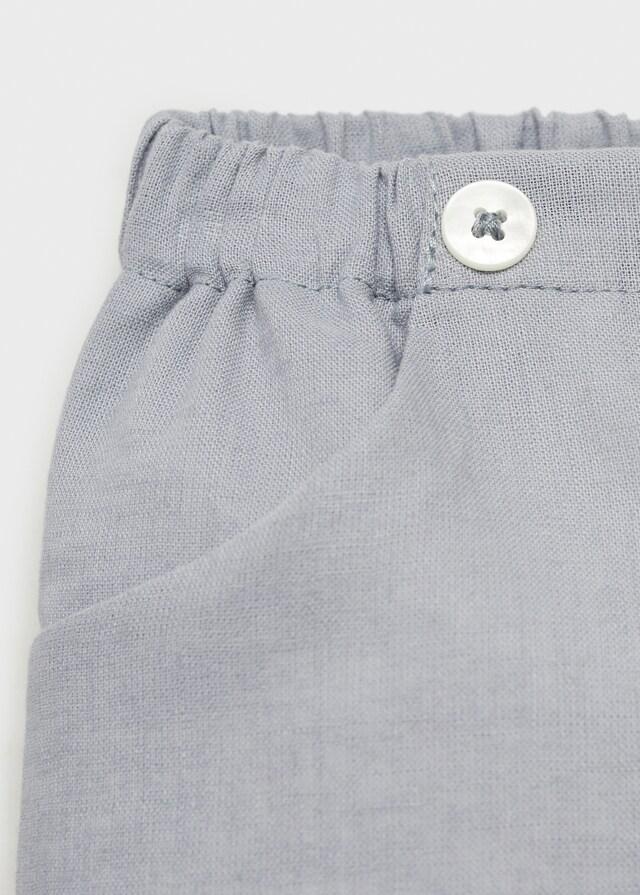 Mango Bermudas Lino