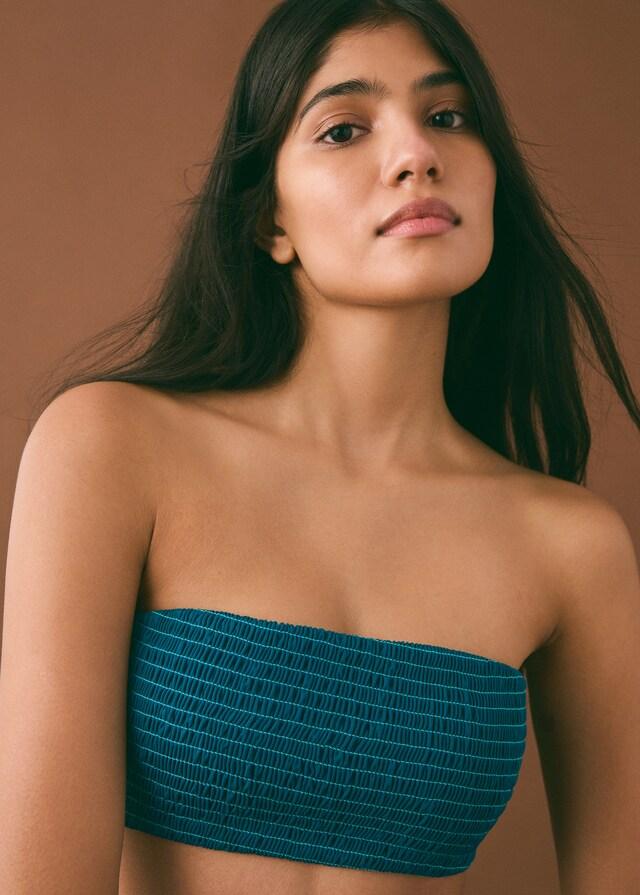 Mango Bikini Cordones Contraste