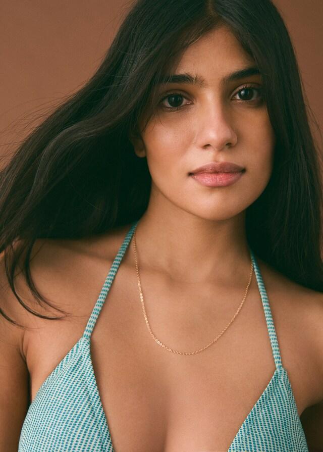 Mango Bikini Estampado Lúrex