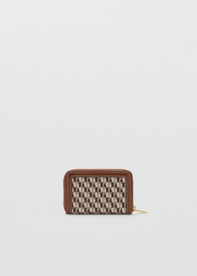 Mango Billetera Estampado Logo