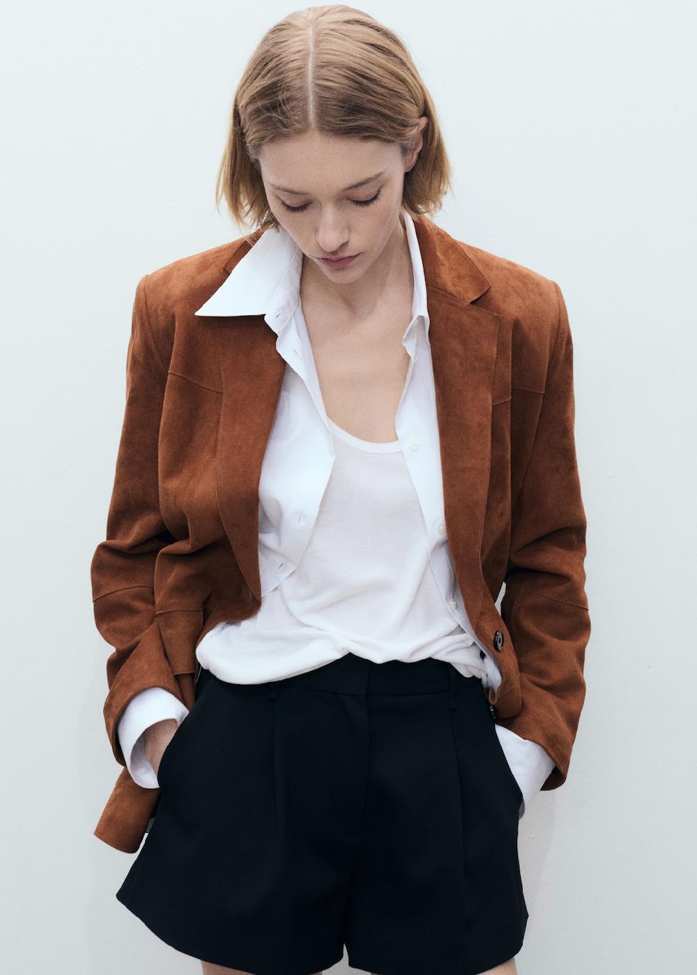 Mango Blazer recta ante