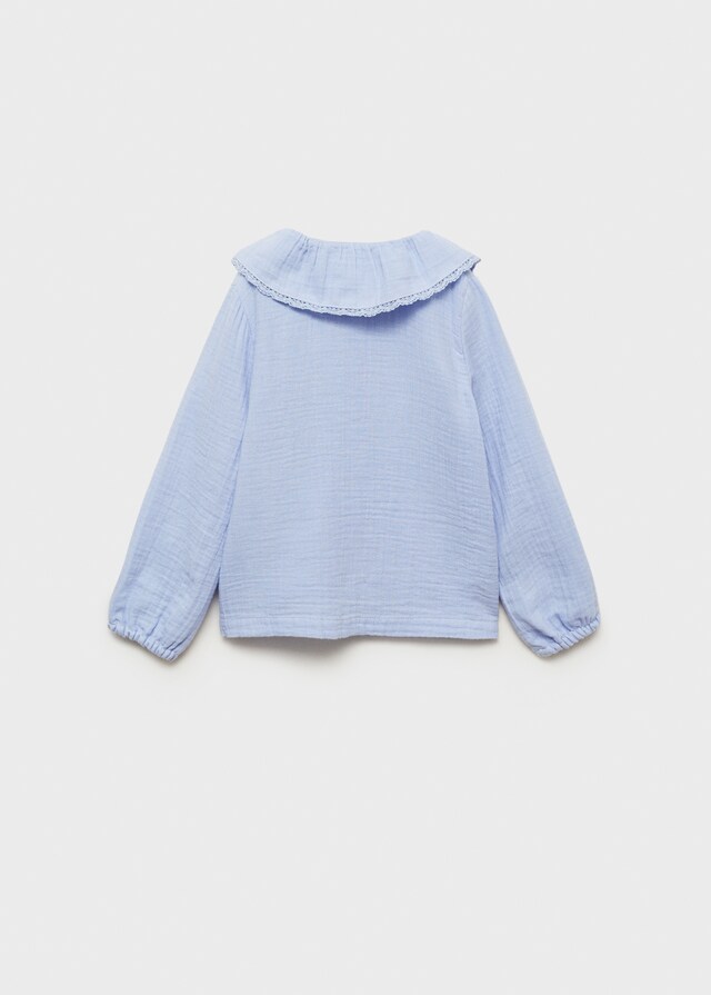 Mango Blusa Algodón Bambula