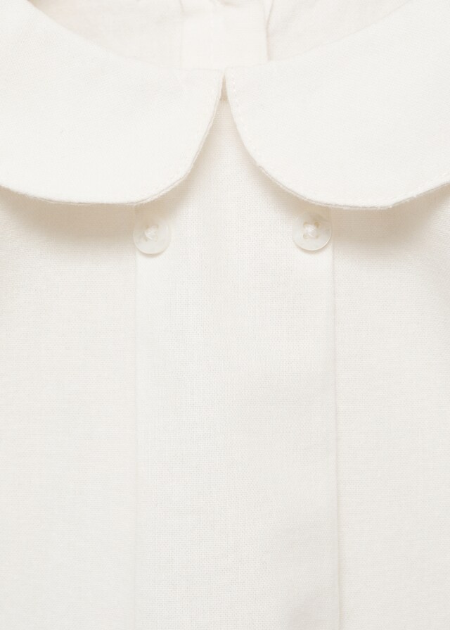 Mango Blusa Cuello Babydoll