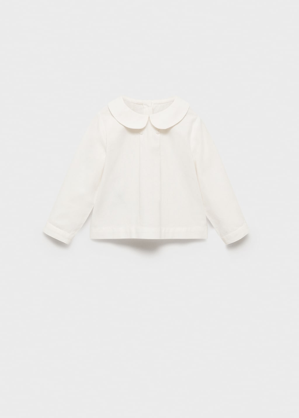 Mango Blusa cuello babydoll