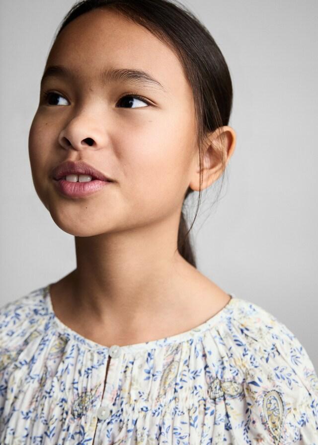 Mango Blusa Estampado Paisley