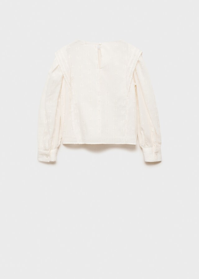 Mango Blusa Hilo Metalizado