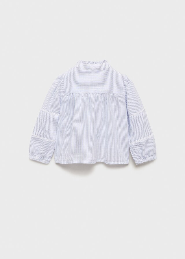 Mango Blusa Rayas Voile