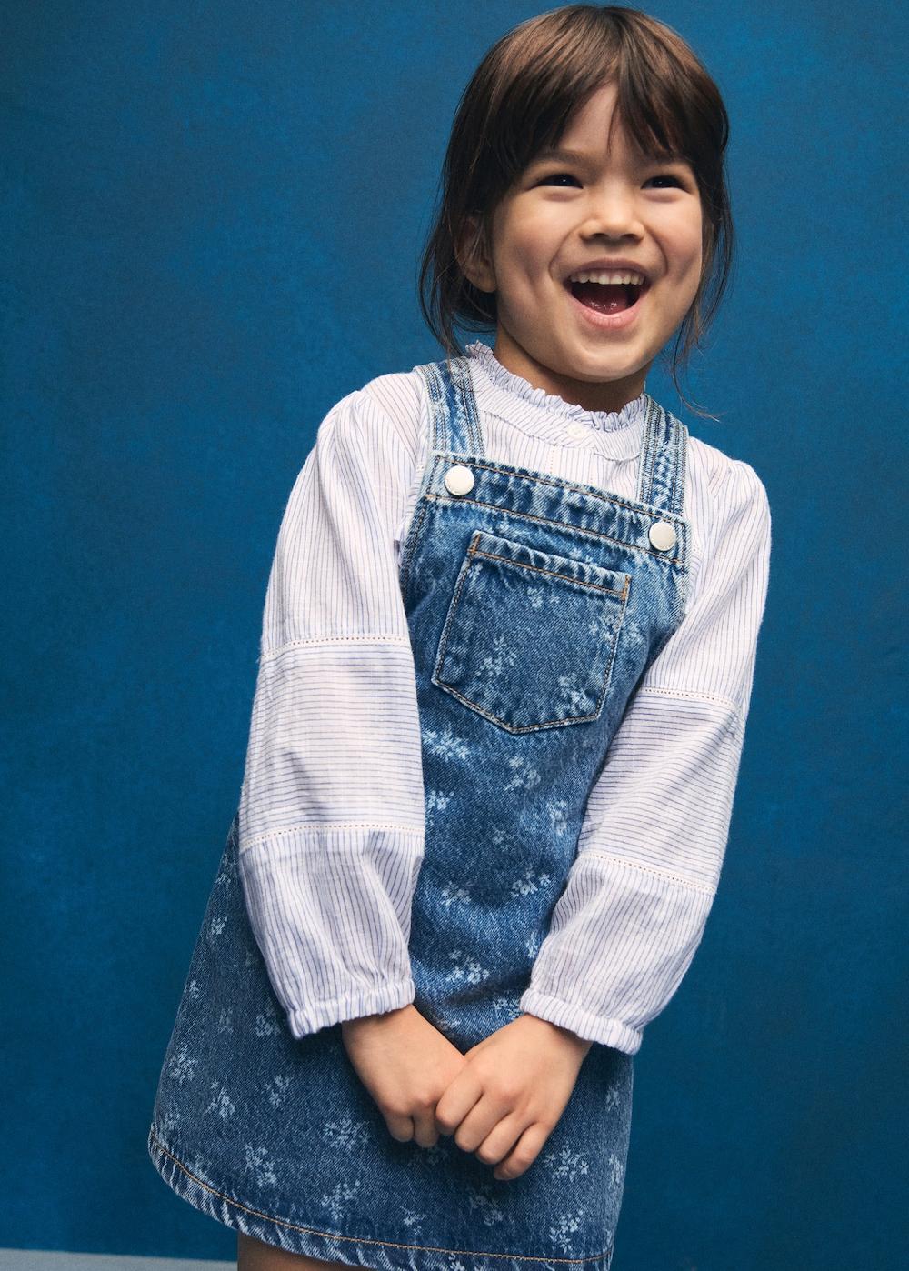 Mango Blusa rayas voile